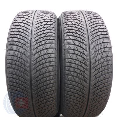 2 x MICHELIN 255/55 R20 110V XL Pilot Alpin 5 SUV Zima 2021 7,5-7,8mm Jak Nowe