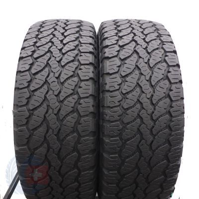 5. Opony 255/65 R17 4x GENERAL 114/110S Grabber AT3 Wielosezonowe 2019 7,5-9mm