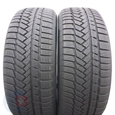 4. 4 x CONTINENTAL 215/55 R18 99V XL WinterContact TS850P Zima 8-8,3mm 2021