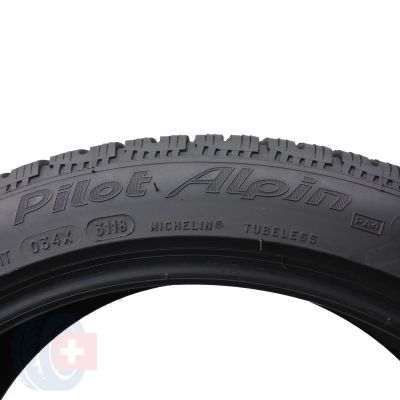 5. 2 x MICHELIN 225/45 R18 95V XL Pilot Alpin PA4 Zima 2018 6,4-7mm