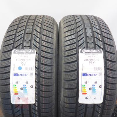 3. Opony 235/50 R17 4x CONTINENTAL 96V WinterContact TS 870 P Zimowe 2022 