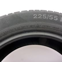6. Opony 225/55 R17 2x CONTINENTAL 101V XL ContiWinterContact TS 830 P Zimowe 20216,2-6mm