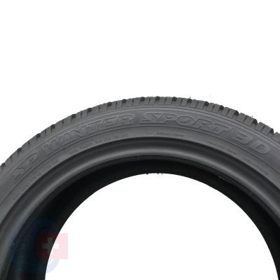 7. Opony 225/50 R18 4x DUNLOP 99H XL SP Winter Sport 3D AO Zimowe 2022 Jak Nowe 8-8,5mm