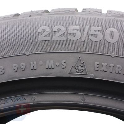 2. 4 x CONTINENTAL 225/50 R18 99H XL ContiWinterContact TS830P AO Zima 7,8-8mm 2022