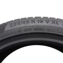 5. Opony 225/45 R19 2x CONTINENTAL 96V XL WinterContact TS850P Zimowe 2020, 2021 7-7,5mm