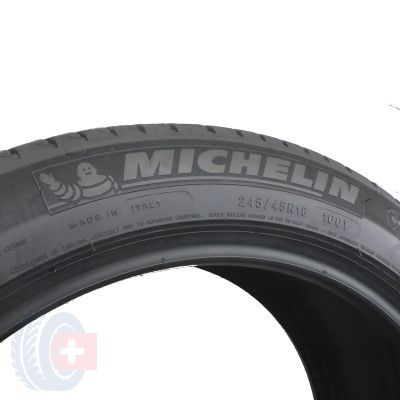 4. 2x MICHELIN 245/45 R18 100Y XL Primacy 3 M0E BMW RSC Lato 6.3mm