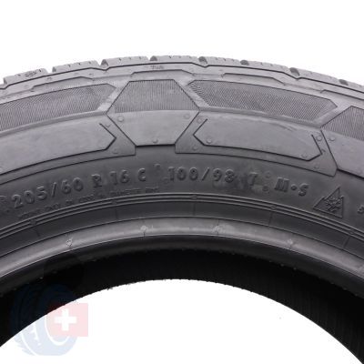 7. 4 x CONTINENTAL 205/60 R16 C 100/98T VanContact Winter Zima 2017