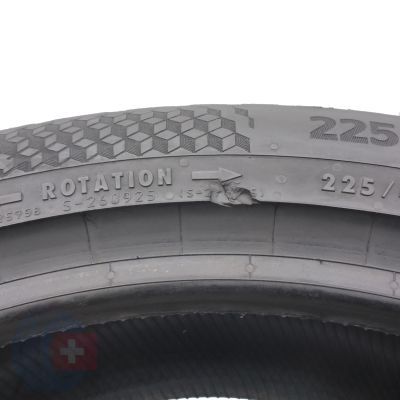 5. 4 x CONTINENTAL 225/45 R18 95V XL WinterContact TS870P Zima 2021/22 7,2mm