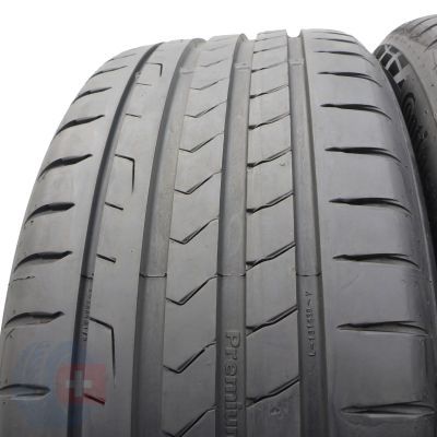 2. Opony 225/40 R18 2x CONTINENTAL 92Y XL PremiumContact 7 Letnie 2024 6,5-6,8mm
