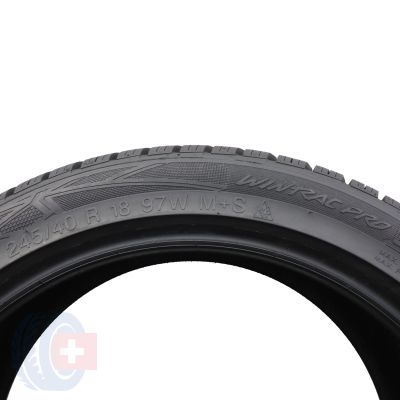 6. 4 x VREDESTEIN 245/40 R18 97W XL Wintrac Pro Zima 2022 7-8mm