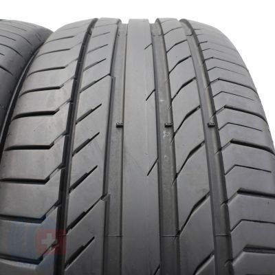 2. 4 x CONTINENTAL 235/50 R18 97V M0 ContiSportContact 5 SUV Lato 2016 7mm