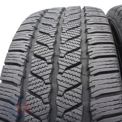 3. Opony 235/65 R16C 2x CONTINENTAL 115/113R VanContact Winter Zimowe 2024 jak nowe 8,8-9,5mm