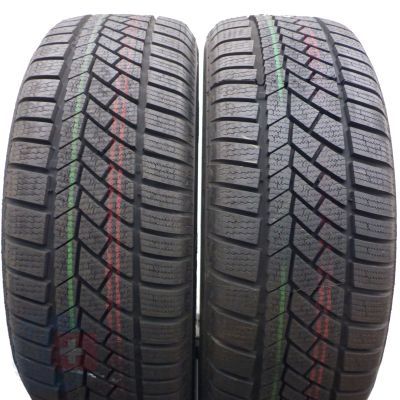 2 x CONTINENTAL 195/55 R16 87H ContiWinterContact TS830P RunFlat BMW Zima 2018 Jak Nowe Nieużywane