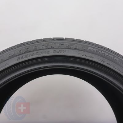 4. Opona 245/40 R19 1x BRIDGESTONE 94W Potenza RE 050A Letnia 2011 7mm 4. Opona 245/40 R19 1x BRIDGESTONE 94W Potenza RE 050A Letnia 2011 7mm