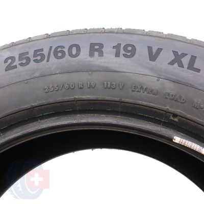 5. Opony 255/60 R19 4x CONTINENTAL 113V XL WinterContact TS 850P SUV Zimowe 2016 Nieużywane