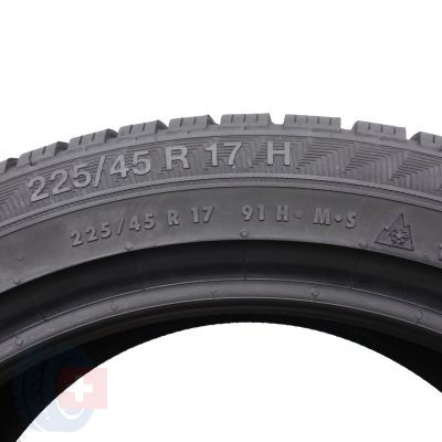 5. 4 x GISLAVED 225/45 R17 91H EuroFrost 6 Zima 2018, 2020, 2021 6-7mm