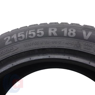 7. 4 x SEMPERIT 215/55 R18 99V XL Speed-Grip 5 Zima 6,8-7,8mm 2021/22