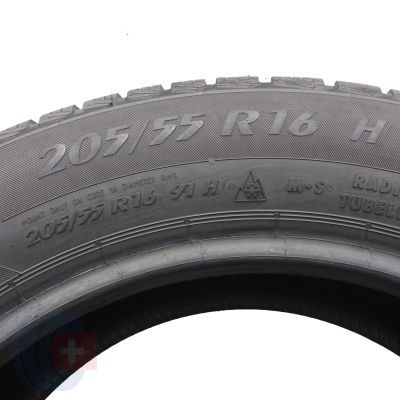 7. Opony 205/55 R16 4x MATADOR 91H Nordicca MP93 Zimowe 2022 8-8,5mm