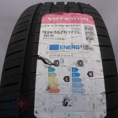Opona 225/55 R17 1x VREDESTEIN 101W XL Ultrac Satin Letnia 2022 Jak Nowa Nieużywana 