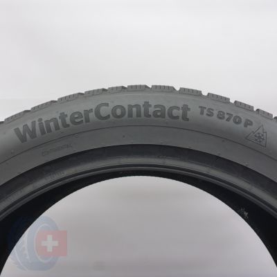 6. Opony 255/45 R20 2x CONTINENTAL 105V XL WinterContact TS 870 P Zimowe 2023  6,2mm