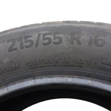 6. 4 x CONTINENTAL 215/55 R16 93V EcoContact 6 Lato 2020 Jak Nowe