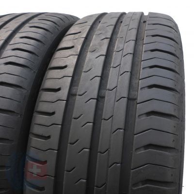 2. 2 x CONTINENTAL 185/50 R16 81H ContiEcoContact 5 Lato DOT19/17 6,7mm