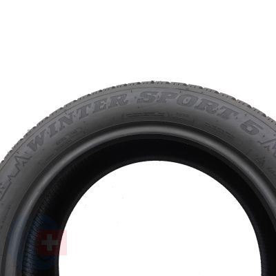 5. Opona 225/55 R17 1x DUNLOP 101V XL WinterSport 5 Zimowa 2023 Jak Nowa 9,2mm
