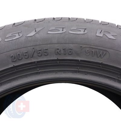 5. 4 x PIRELLI 205/55 R16 91W Cinturato P7 MO Lato 6,5-7,2mm 2017