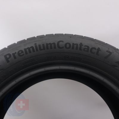 6. Opony 205/55 R16 2x CONTINENTAL 91V PremiumContact 7 Letnie 2024 6,5-6,6mm