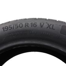 6. 4 x CONTINENTAL 195/50 R16 88V XL EcoContact 6 Lato 2020 Jak Nowe Nieużywane 