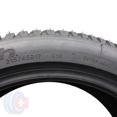 3. 1 x BFGoodrich 215/45 R17 91H XL g-Force Winter 2 Zima 2018 Jak Nowa