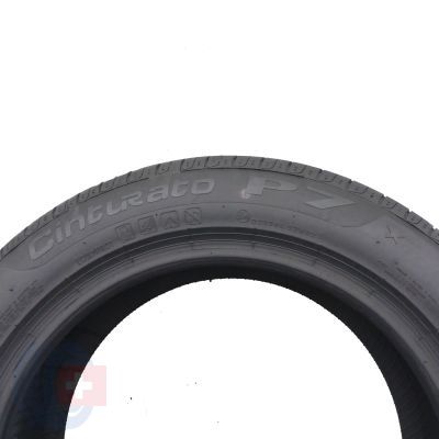 5. Opony 205/55 R16 2x PIRELLI 91W Cinturato P7 RFT BMW Letnie 2018 Nieużywane