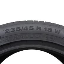 4. 2 x CONTINENTAL 235/45 R18 94W ContiSportContact 5 Lato 2016 Nieużywane