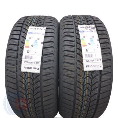 2 x DĘBICA 225/45 R17 91H Frigo HP2 Zima 2022 Jak Nowe