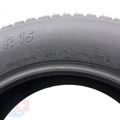 6. Opony 195/65 R15 2x MICHELIN 95V XL CrossClimate+ Wielosezonowe 2021 Jak Nowe 