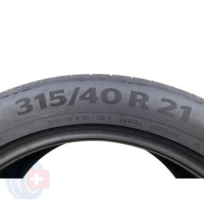 5. 2 x CONTINENTAL 315/40 R21 111Y SportContact 6 M0 Silient Lato 2021/22 6-6,5mm