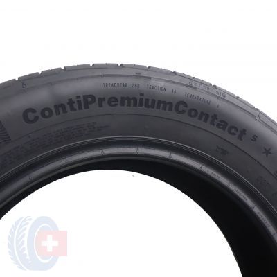 6. 2 x CONTINENTAL 225/55 R17 97W ContiPremiumContact 5 BMW Lato DOT17 6mm