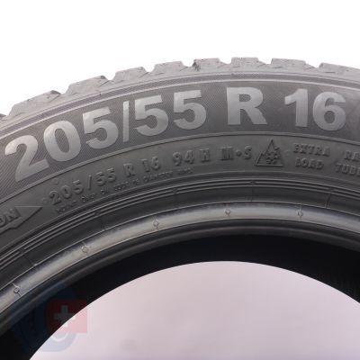 6. Opony 205/55 R16 4x SEMPERIT 94H XL Speed-Grip5 Zimowe 2024 Jak Nowe 8,6-8,8mm
