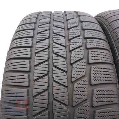 3. Opony 245/50 R18 2x CONTINENTAL 100H ContiWinterContact TS810S BMW RSC zimowe 7,8mm 2021 Jak Nowe
