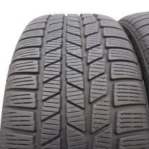 3. Opony 245/50 R18 2x CONTINENTAL 100H ContiWinterContact TS810S BMW RSC zimowe 7,8mm 2021 Jak Nowe