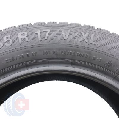 5. 2 x GISLAVED 225/55 R17 101V XL Euro Frost 6 Zima 2020/21  6,2-6,8mm