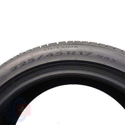 5. Opony 225/45 R17 4x PIRELLI 94Y XL Cinturato P7 BMW Letnie 2022, 2023 Jak Nowe Nieużywane