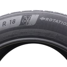 5. 2 x MICHELIN 235/60 R18 107H XL Pilot Alpin 5 SUV 2019/21 Zima 6,2-6,8mm