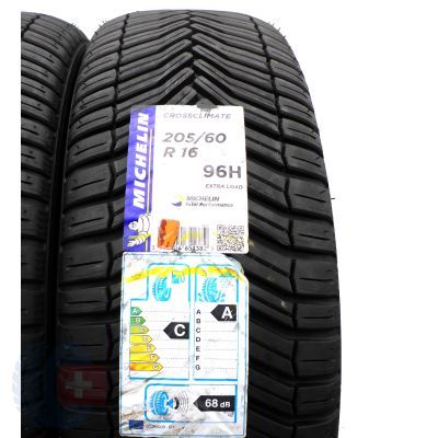 2. Opony 205/60 R16 4x MICHELIN 96H XL CrossClimate Wielosezonowe 2015 Nieuzywane