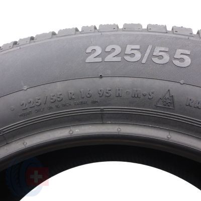 5. 2 x CONTINENTAL 225/55 R16 95H M0 ContiWinterContact TS830P Zima 2019 Jak Nowe Nieużywane 