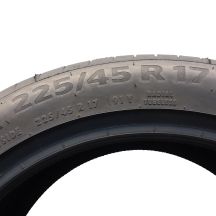 7. Opony 225/45 R17 4x CONTINENTAL 91Y XL PremiumContact 6 Letnie 2019 JAK NOWE