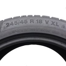 6. Opony 245/45 R18 2x CONTINENTAL 100V XL WinterContact TS 850 P MOE BMW Zimowe 2022 7mm