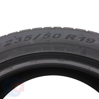 6. 4 x PIRELLI 235/50 R19 103H XL Scorpion Winter 2019/22 Zima 6-7,2mm