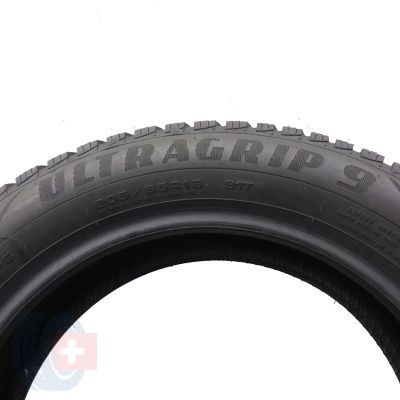 5. Opony 205/55 R16 2x GOODYEAR 91T UltraGrip 9 Zimowe 2018 6,2-7mm