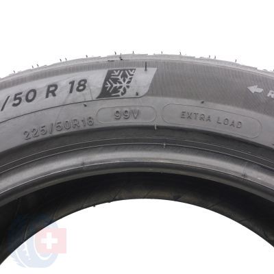 3. Opona 225/50 R18 1x MICHELIN 99V XL Pilot Alpin 5 Zimowa 2023 7,2mm Jak Nowa